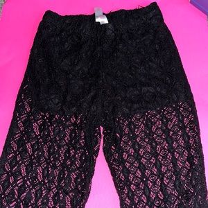 Mesh pants